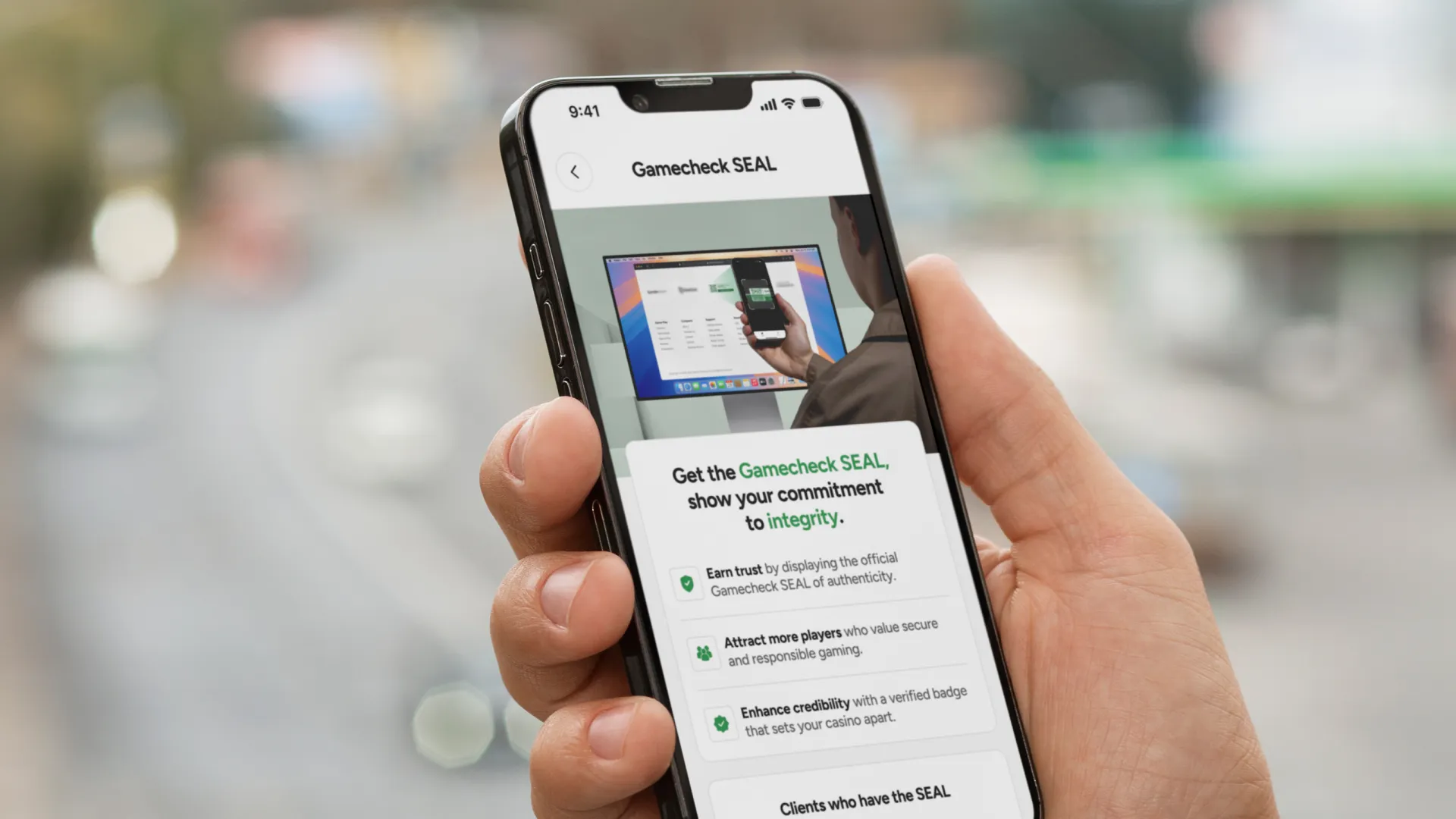 Expertteam behind the Gamecheck SEAL