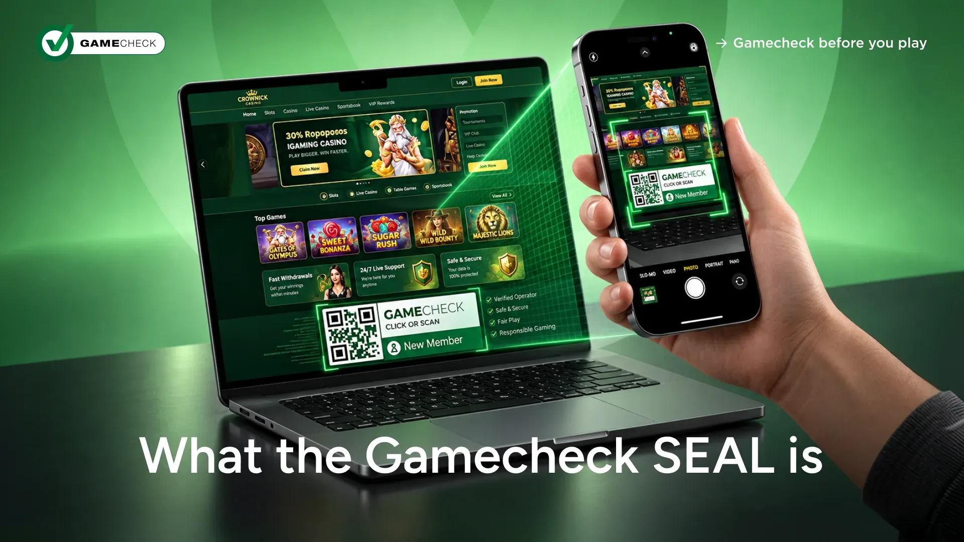 What the Gamecheck SEAL is