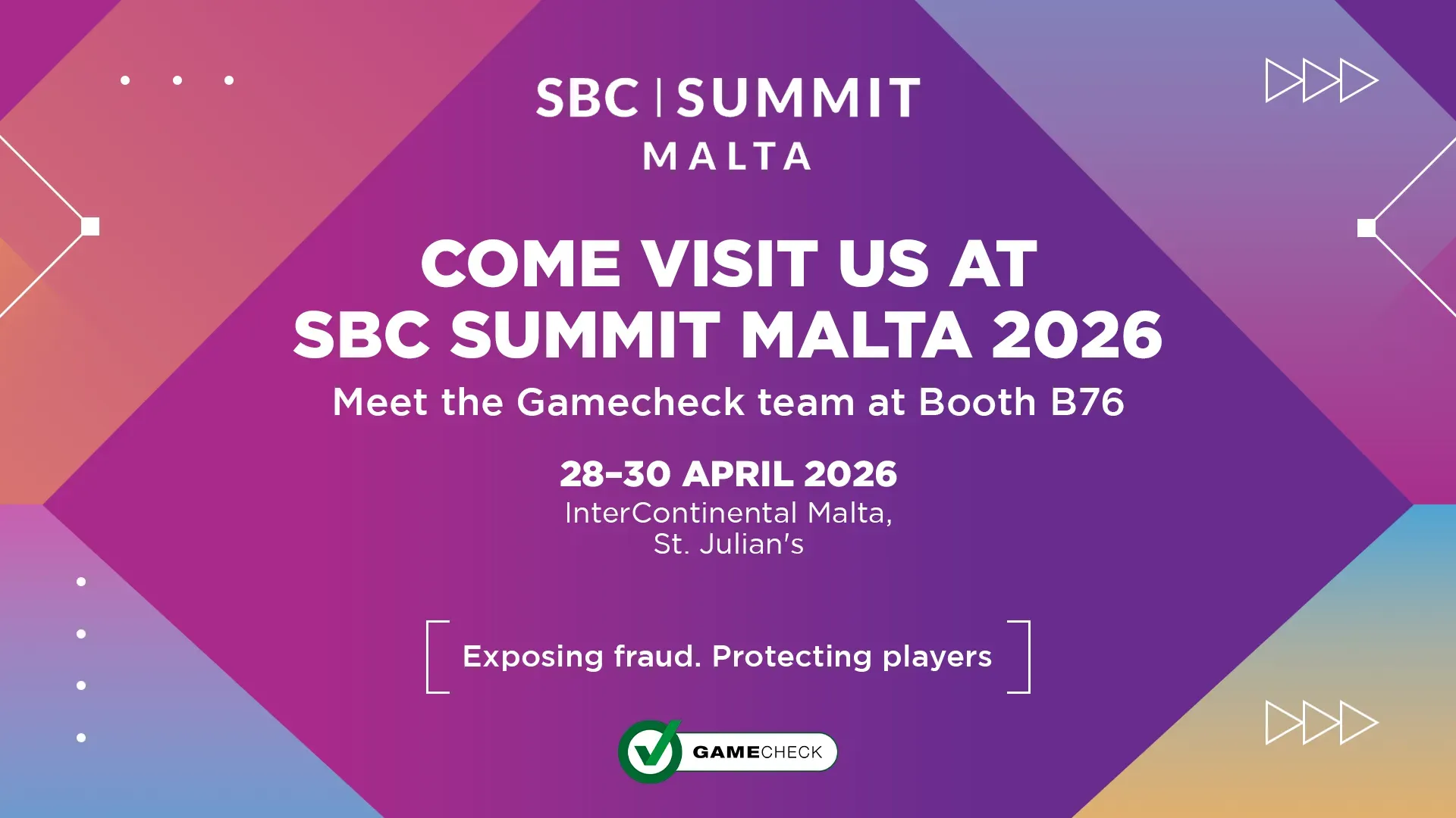 venite a trovarci al summit SBC di Malta del 2026