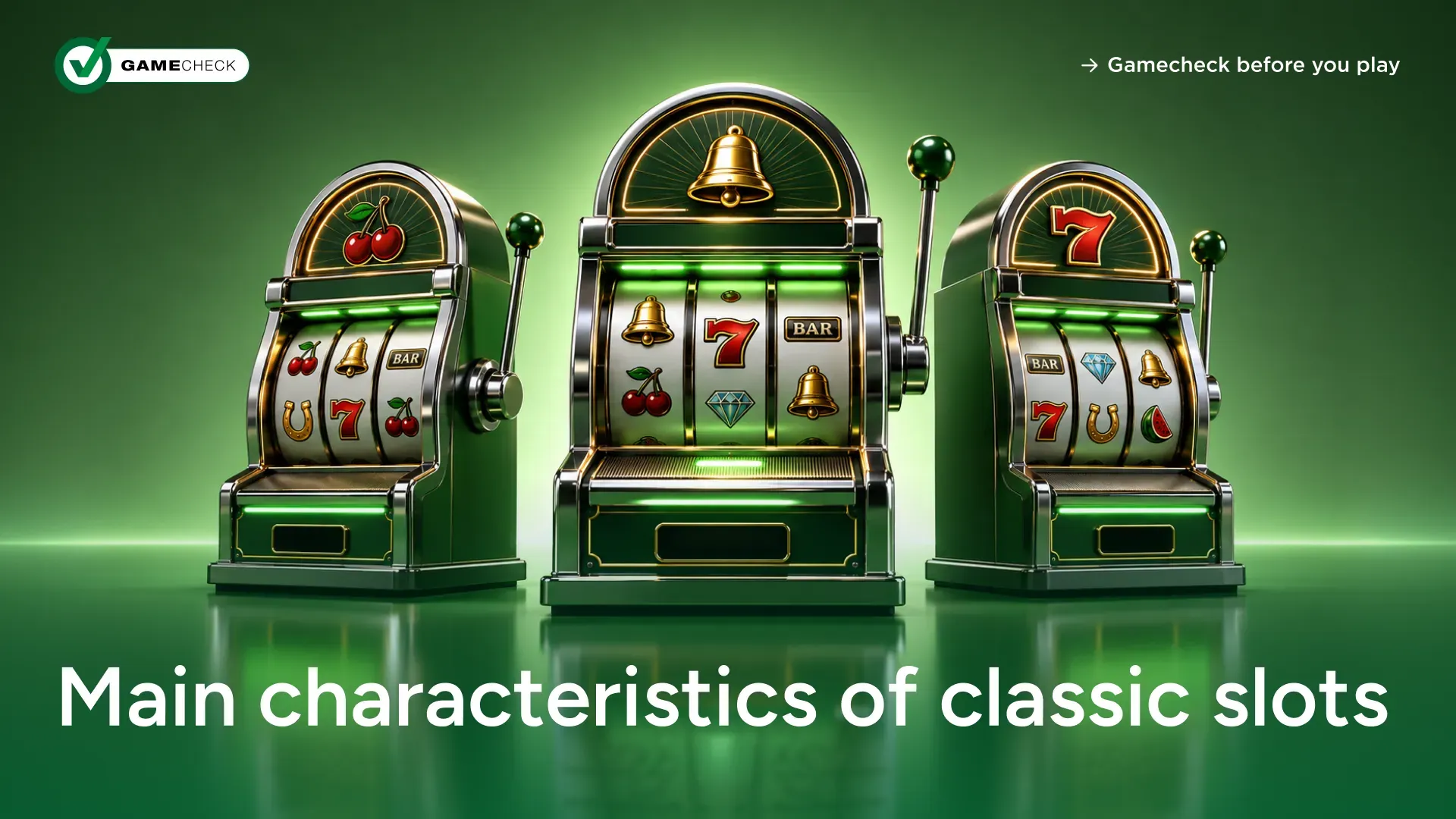 Hauptmerkmale klassischer Spielautomaten