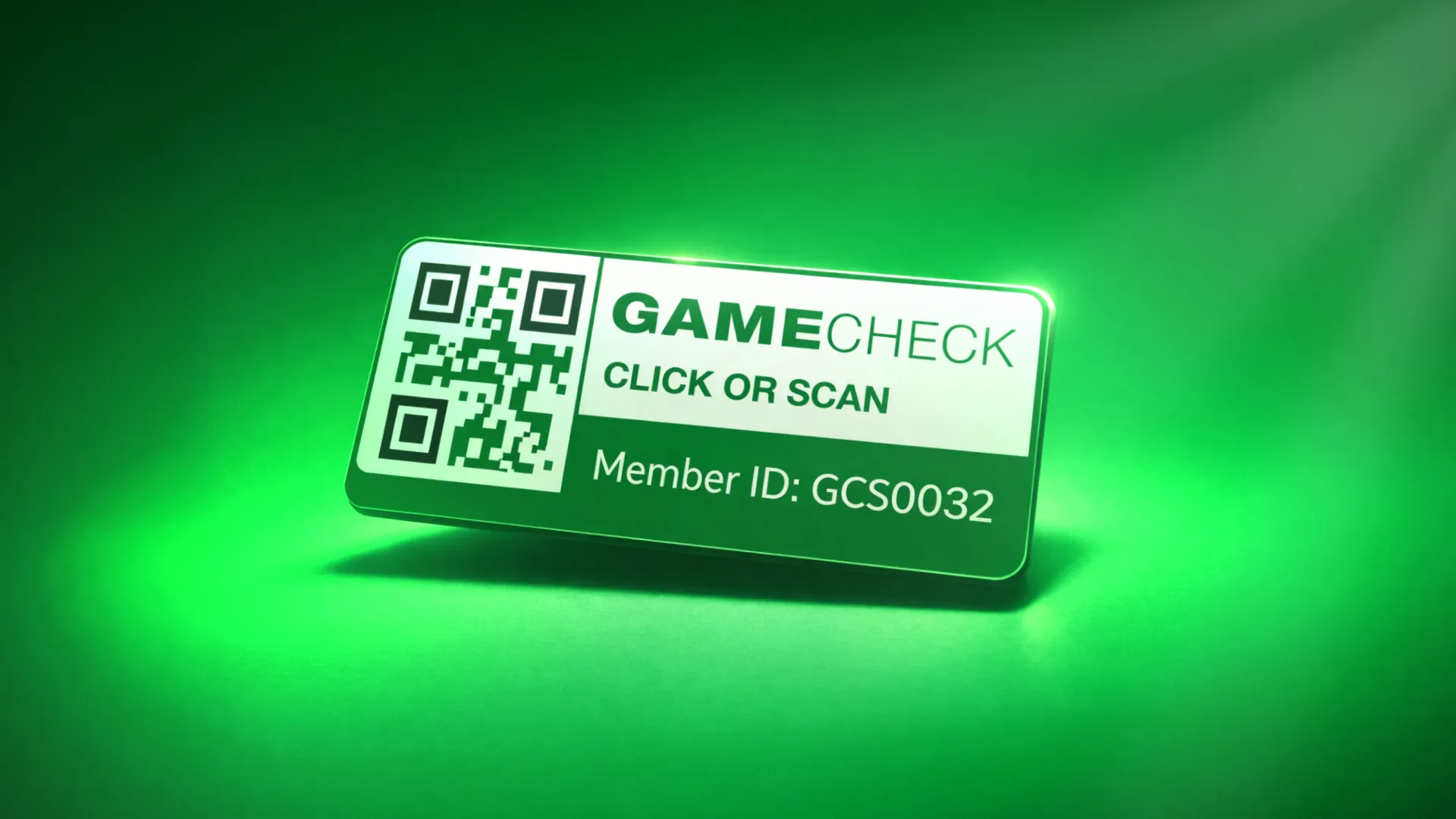 The Gamecheck SEAL: a visible verification signal