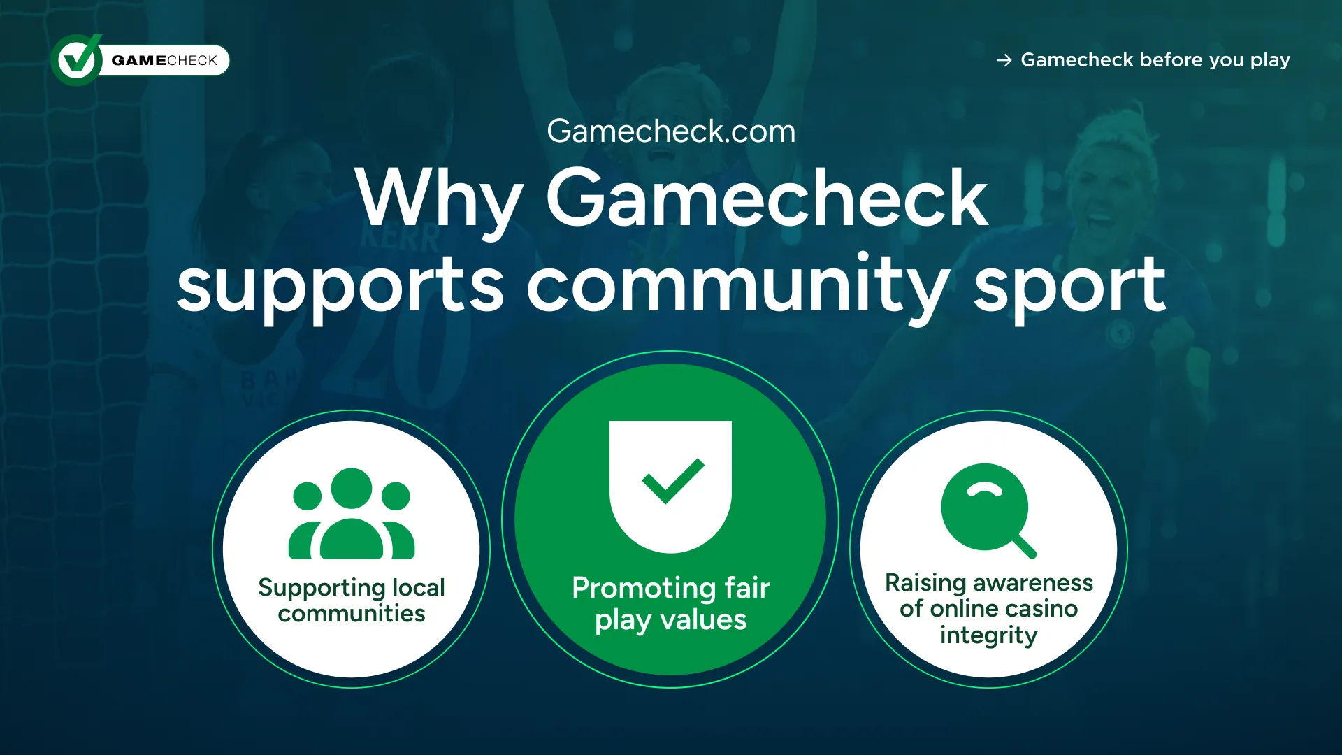 why_gamecheck_supports_community_sport
