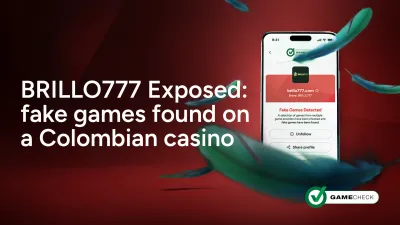 BRILLO777 al descubierto: juegos falsos encontrados en un casino colombiano