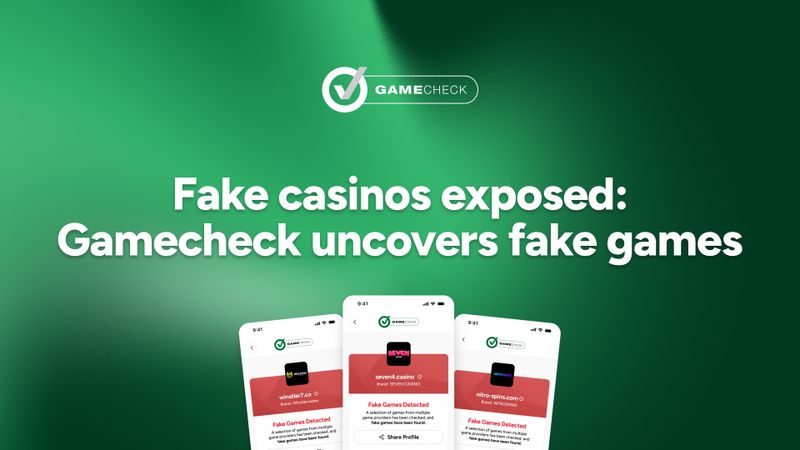 Faux casinos démasqués - Gamecheck démasque les faux jeux