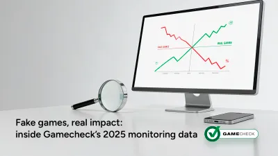 가짜 게임, 실제 영향: Gamecheck의 2025년 모니터링 데이터 분석