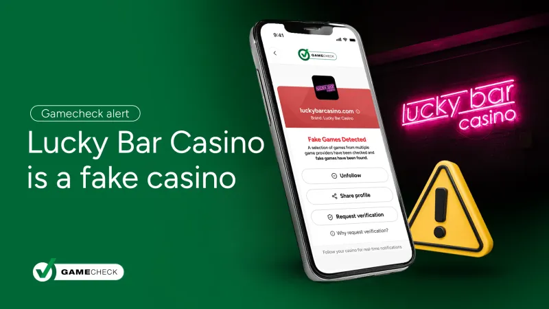 Gamecheck alert: Lucky Bar Casino is a fake casino