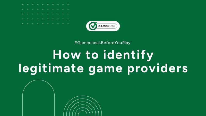How to identify legitimate game providers 