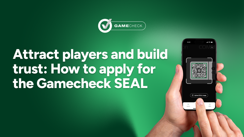 Attract players and build trust: How to apply for the Gamecheck SEAL 