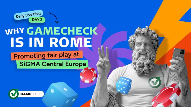 Waarom Gamecheck in Rome is - Fair Play promoten bij SiGMA Central Europe