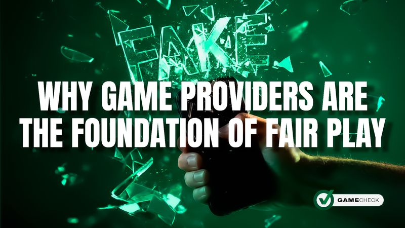 Why game providers are the foundation of fair play