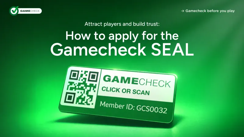 Attract players and build trust: How to apply for the Gamecheck SEAL
