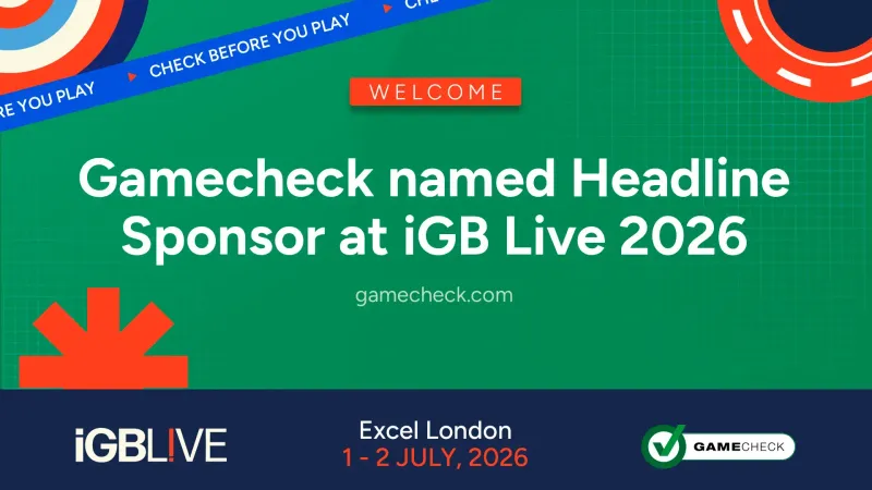 Gamecheck named Headline Sponsor at iGB LIVE 2026