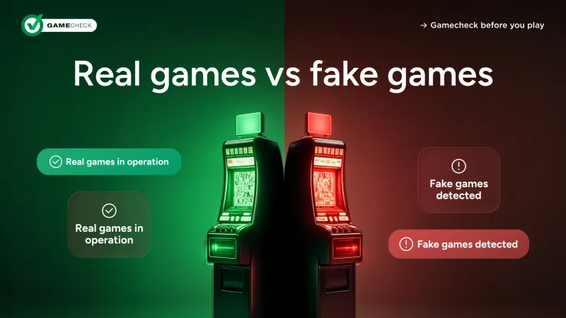 Real games vs fake games