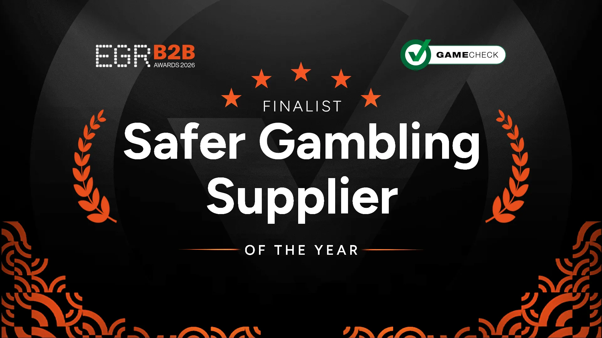 EGR B2B Awards 2026 — Safer Gambling Supplier (Finalist)