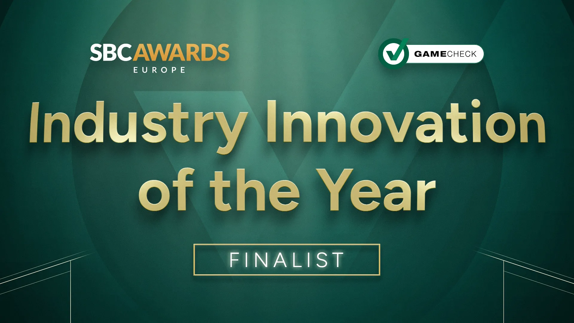 SBC Awards Europe 2026 — Industry Innovation of the Year (Finalist)